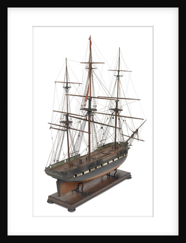 Sloop and sixth rate warship HMS 'Actaeon' (1831) 28 Guns by unknown