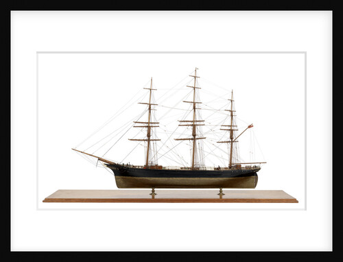 Full hull model of 'Sir Lancelot' (Br, 1865) by unknown