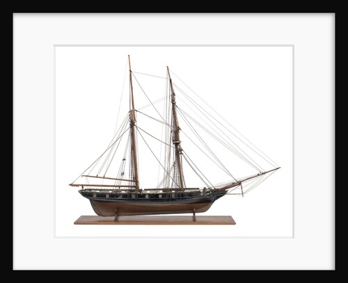 Brigantine, 10-12-guns by unknown