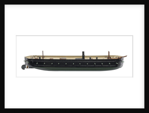 Floating battery HMS 'Thunderbolt' (1856) by Samuda Brothers