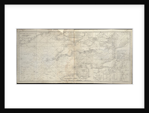 The British Channel with a part of the Atlantic Ocean and of the Coast of Ireland by Robert Sayer