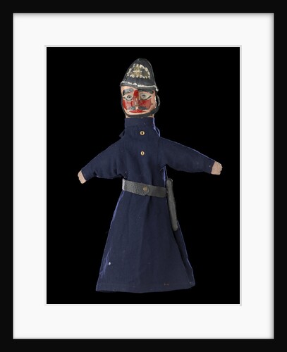 Puppet 'Policeman', part of Punch and Judy set by unknown