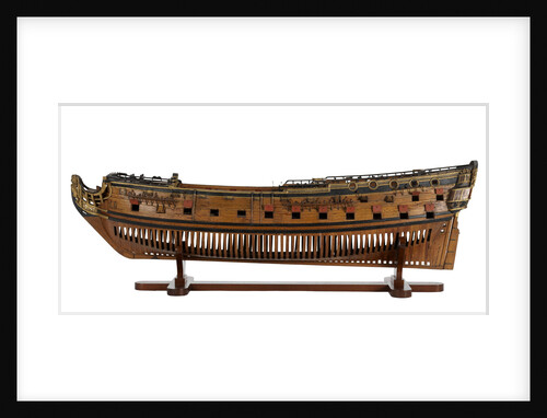 Warship (circa 1705) by unknown
