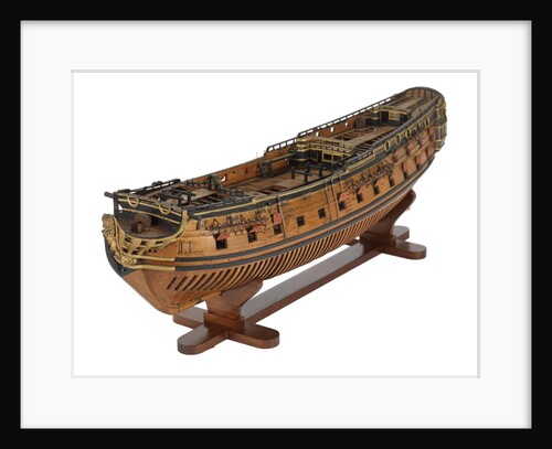 Warship (circa 1705) by unknown