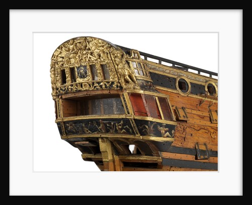 Warship (circa 1705) by unknown