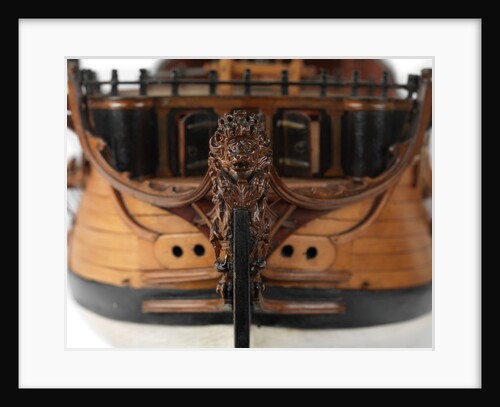 A model of a warship (1741), sixth rate, sloop, 24 guns by unknown