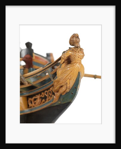 Contemporary full hull model 'Minerva' (1780), a 38-gun frigate by G.W. French