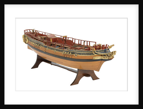 Ship of 80-guns, three-decker 2nd rate by unknown