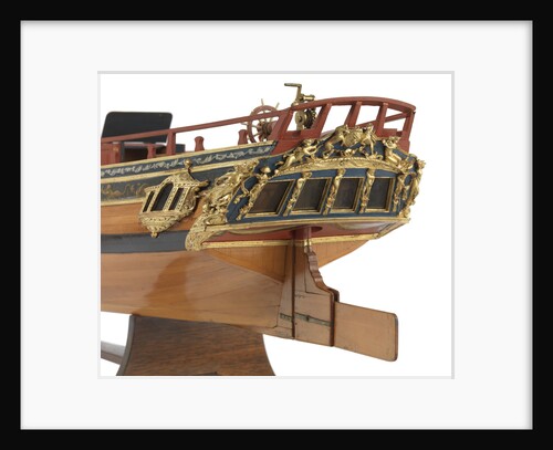 Ship of 80 guns, three-decker 2nd rate by unknown
