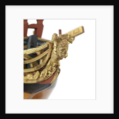 Ship of 80 guns, three-decker 2nd rate by unknown