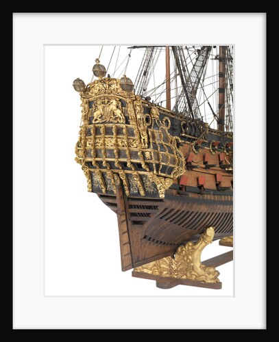 Navy board model of warship 'St Michael (1669)', 98 guns, 1st rate by unknown
