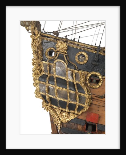 Navy board model of warship 'St Michael (1669)', 98 guns, 1st rate by unknown