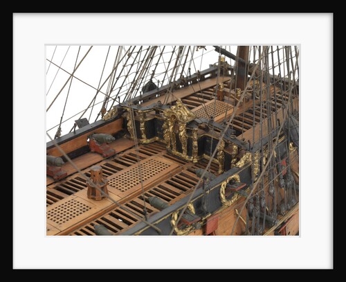 Navy board model of warship 'St Michael (1669)', 98 guns, 1st rate by unknown