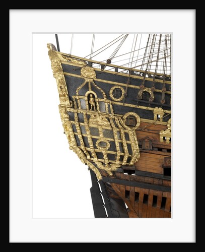 Ship of 90-guns by unknown