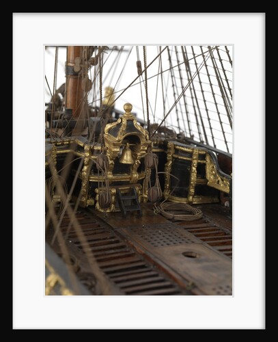 Ship of 90-guns by unknown