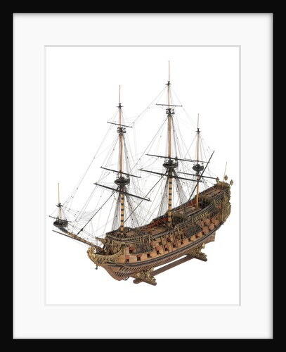 Model of 'Naseby', 80-86-guns by Robert Spence