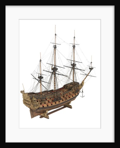 Model of 'Naseby', 80-86-guns by Robert Spence