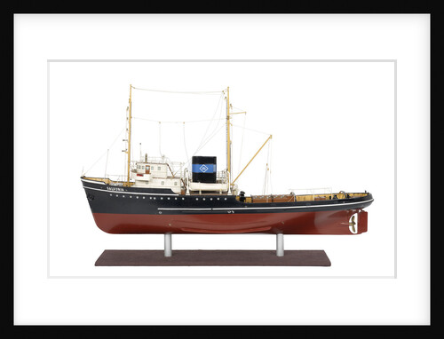 Full hull model of salvage tug 'Salvonia' (1951) by Unknown
