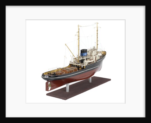 Full hull model of salvage tug 'Salvonia' (1951) by Unknown