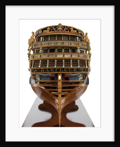 Ship of 80 guns, three decker 2nd rate by unknown