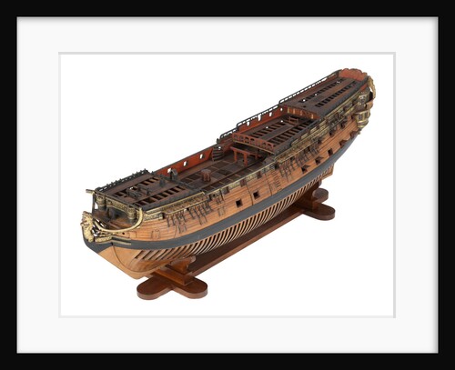 Warship (1725), 70 guns, 3rd rate by unknown