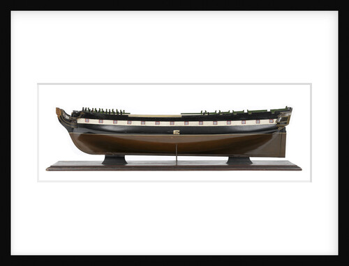 Model of the 'Modeste' (1786); Warship; French; Frigate; 32 guns by unknown