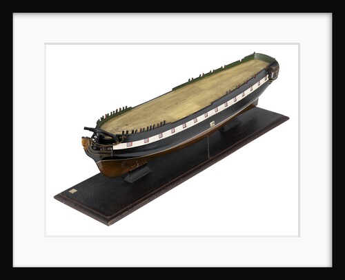 Model of the 'Modeste' (1786); Warship; French; Frigate; 32 guns by unknown