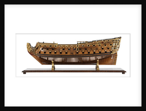 Ship of 90 guns by unknown