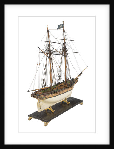 Cargo schooner by unknown