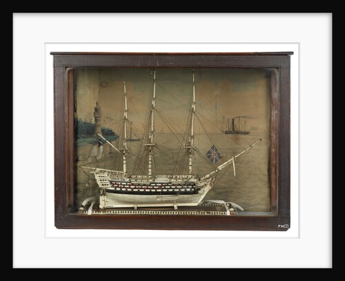 Ship of 100-guns by unknown