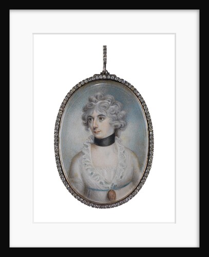 Unidentified lady (1801-1881) by Hallett Hyatt