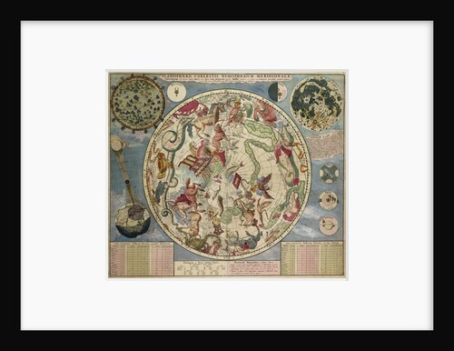 Planesphaeri Coelestis Hemisphaerium Meridionale by Carel Allard