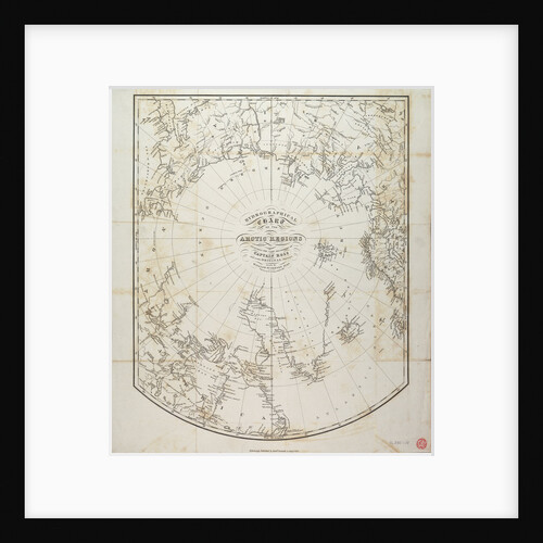 Hydrographical chart of the Arctic regions by William Scoresby