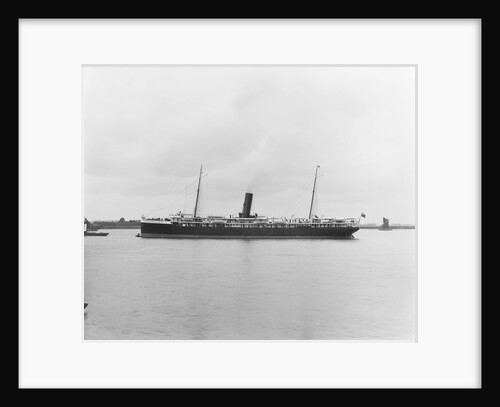 Passenger liner 'Victoria' (Br, 1902), west coast South America service, Pacific Steam Nav Co. by unknown