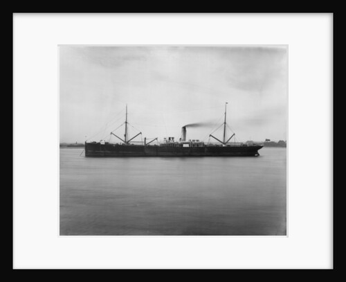 Photograph of cargo liner 'Nairnshire' (1899) 27th April 1904 by unknown