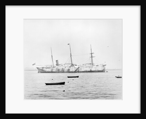 Photograph of cableship 'Silvertown' (1873) by unknown