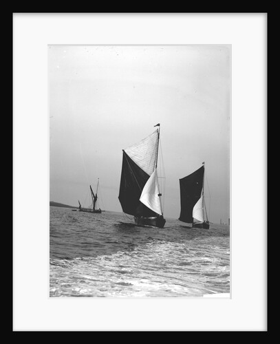 'Gloria' (Br, 1898) and 'Sirdar' (Br, 1898) under sail by unknown