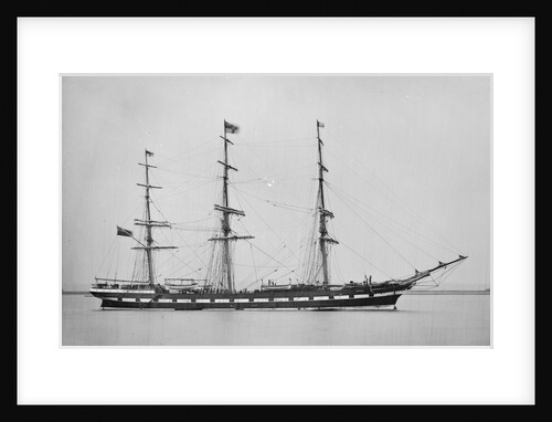 Photograph of the 'Camperdown' (Br, 1875) 13 April 1876 by unknown