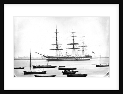 SS 'Great Britain' (Br, 1843) passenger liner, Liverpool & Australian Navigation Co., designed by Isambard Kingdom Brunel and the first screw passenger ship by unknown