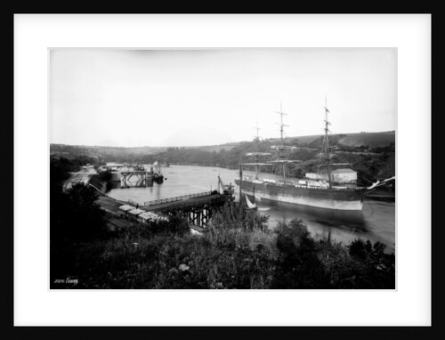 'Oneida' (1866); Fowey, Cornwall by Francis Frith & Co.