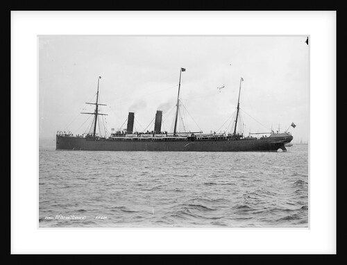 Passenger liner 'Servia' (Br, 1884), Cunard S S Co Ltd by National Maritime Museum