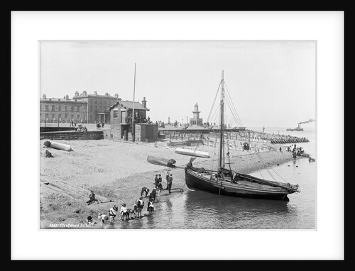 Beach and customs watch house, Fleetwood, Lancashire by National Maritime Museum