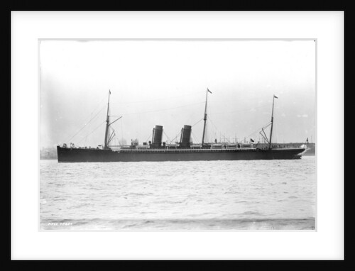 Passenger liner 'Umbria' (Br, 1884) Cunard S S Co Ltd. by Francis Frith & Co.