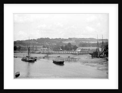 Chatham, Kent, looking north-north-east from Sun Pier down the River Medway by National Maritime Museum