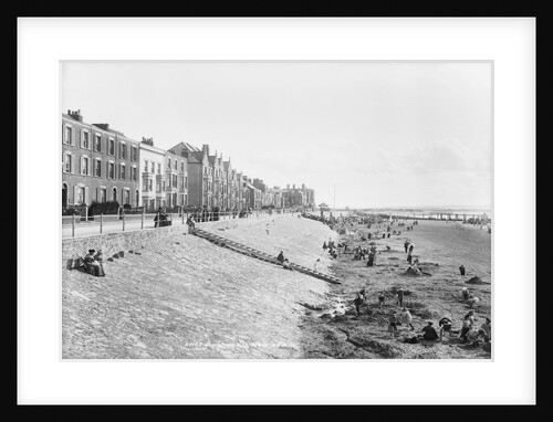 Seafront and beach, Burnham-on-Sea, Somerset by Francis Frith & Co.