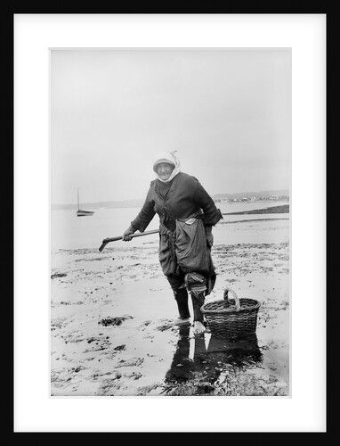Cockle Woman, Exmouth, Devon by Francis Frith & Co.