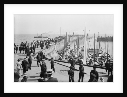 Bridlington harbour, Yorkshire by Francis Frith & Co.