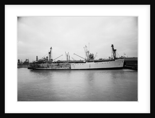 'Empire Elaine' (1942), lying at quayside prior to 17 May 1943 by unknown