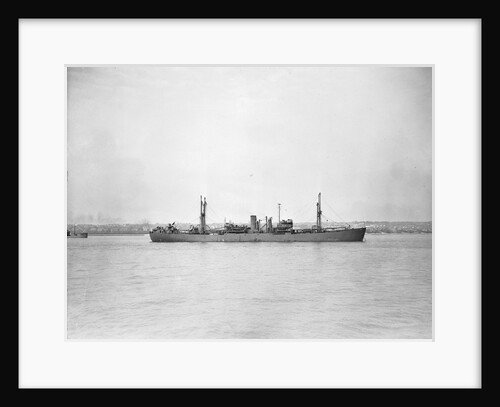 'Ocean Gallant' (Br, 1942), at anchor by unknown