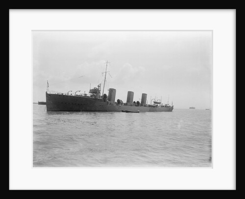 Torpedo boat destroyer HMS 'Cossack' (1907) by unknown